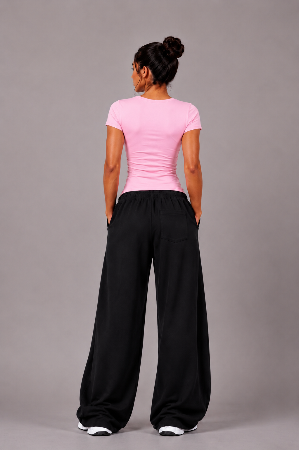 BLAQ Stretch Crew-Tee | Double Layered