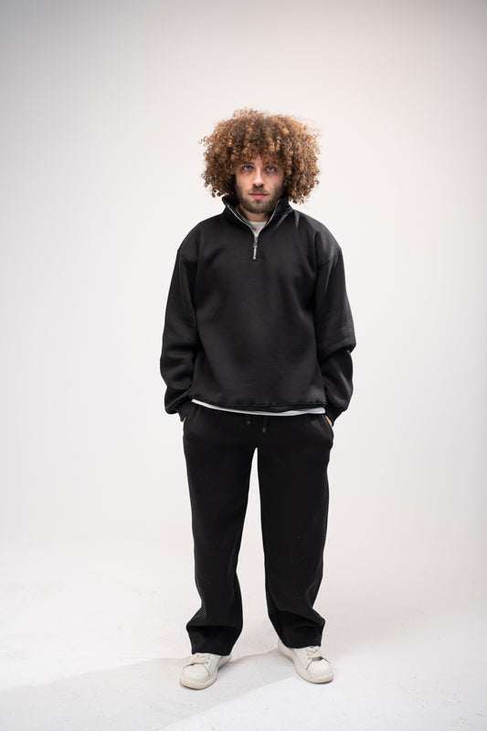 Oversized Zip-Up Hoodie