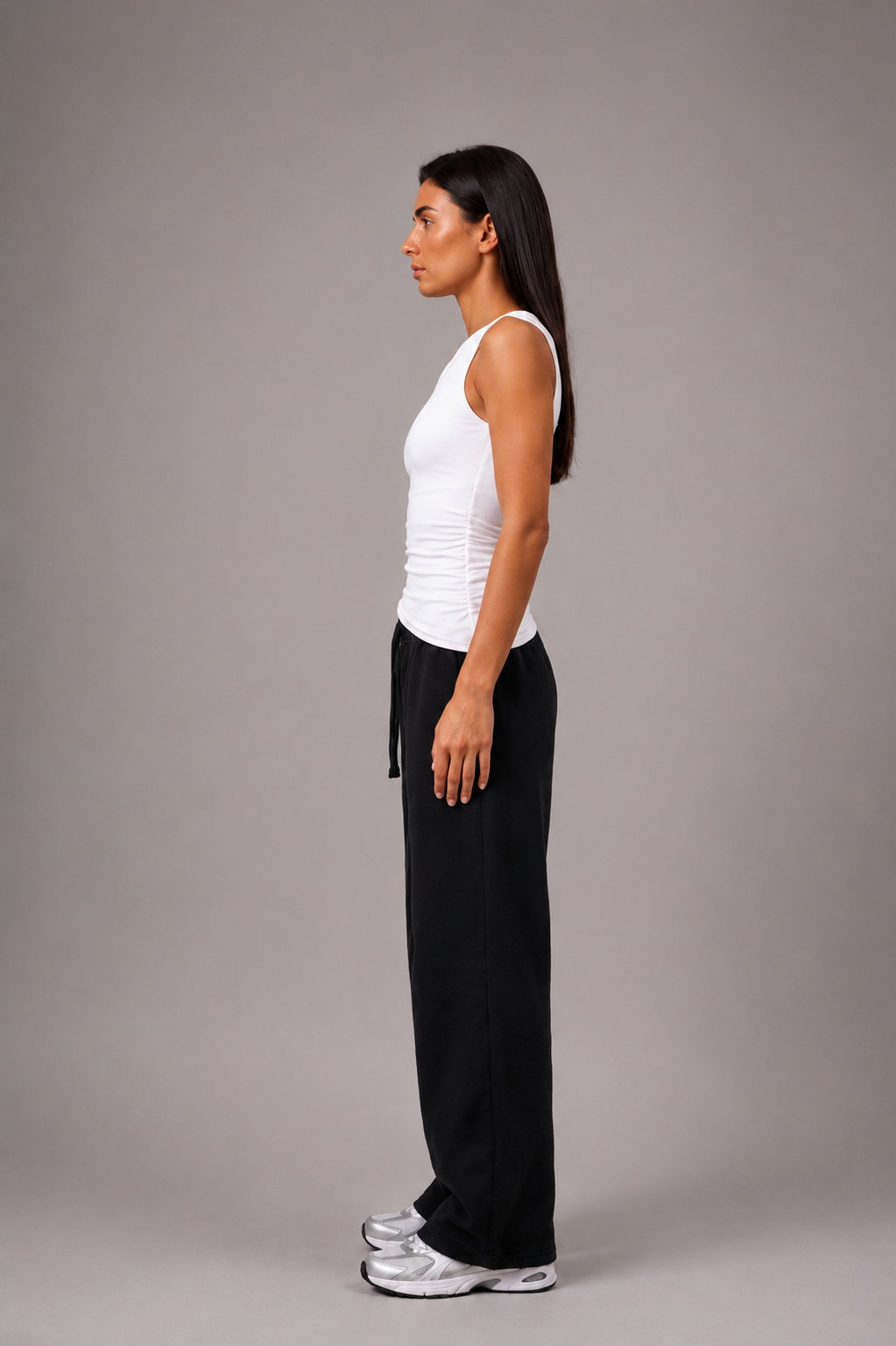 BLAQ Basic Off Shoulder Tee | Double Layered