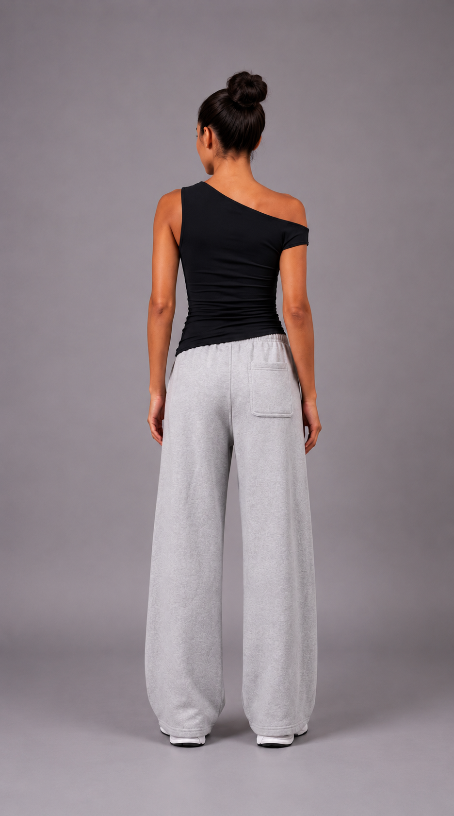 BLAQ Basic Off Shoulder Tee | Double Layered