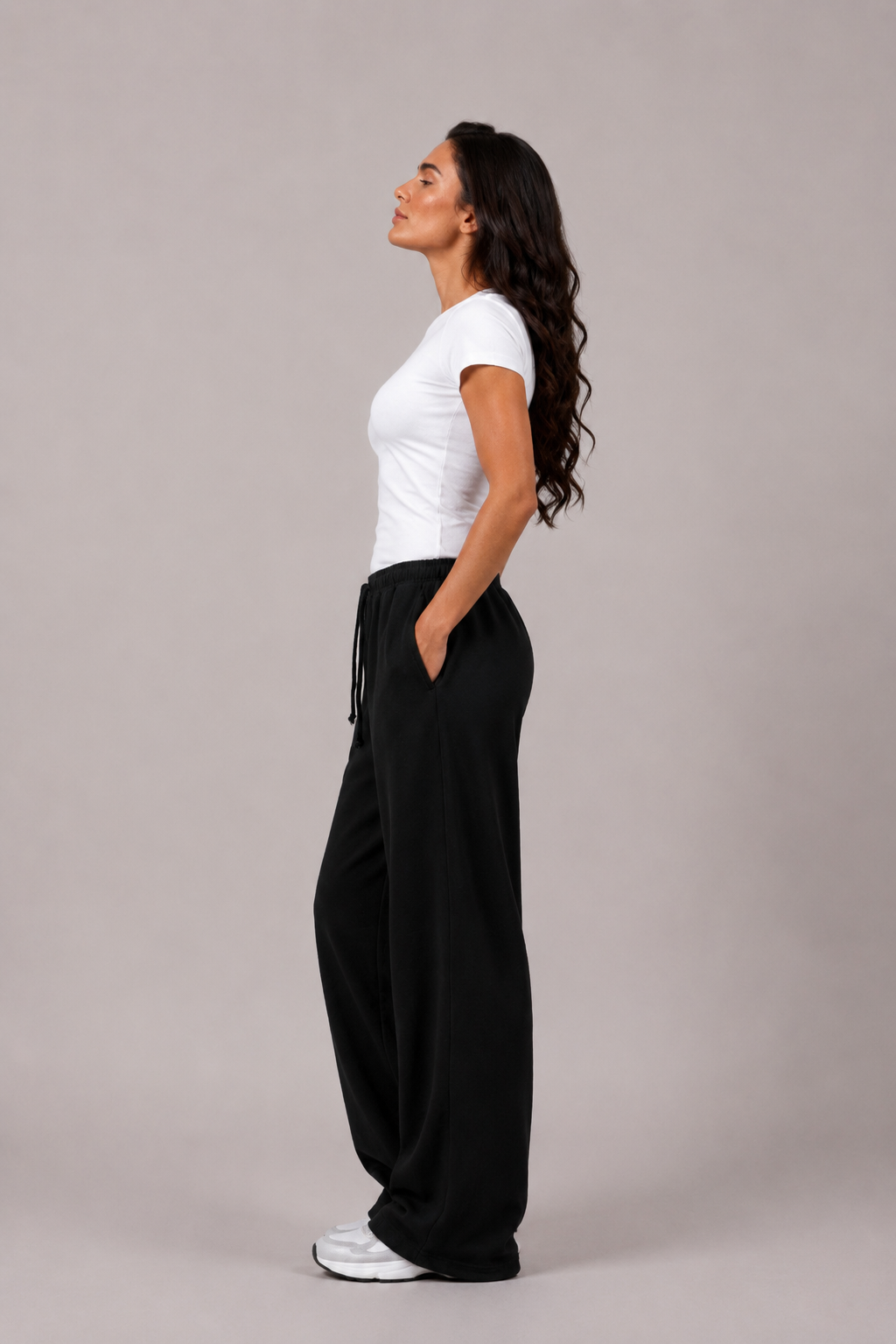BLAQ Stretch Crew-Tee | Double Layered