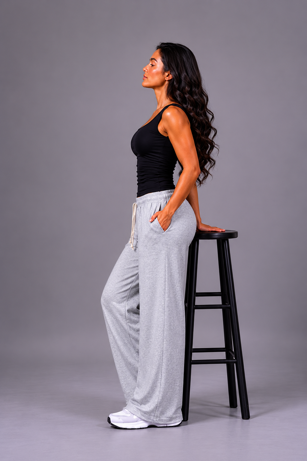 BLAQ Square Neck Cut | Double Layered