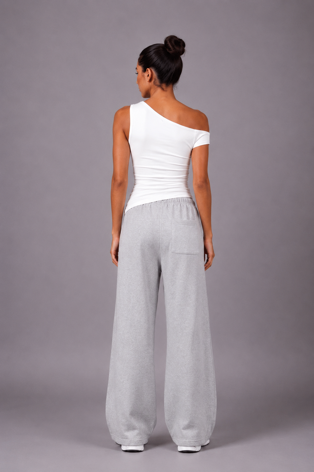 BLAQ Basic Off Shoulder Tee | Double Layered