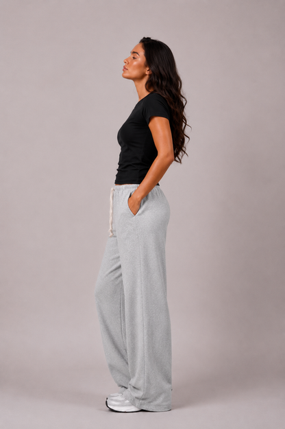 BLAQ Stretch Crew-Tee | Double Layered