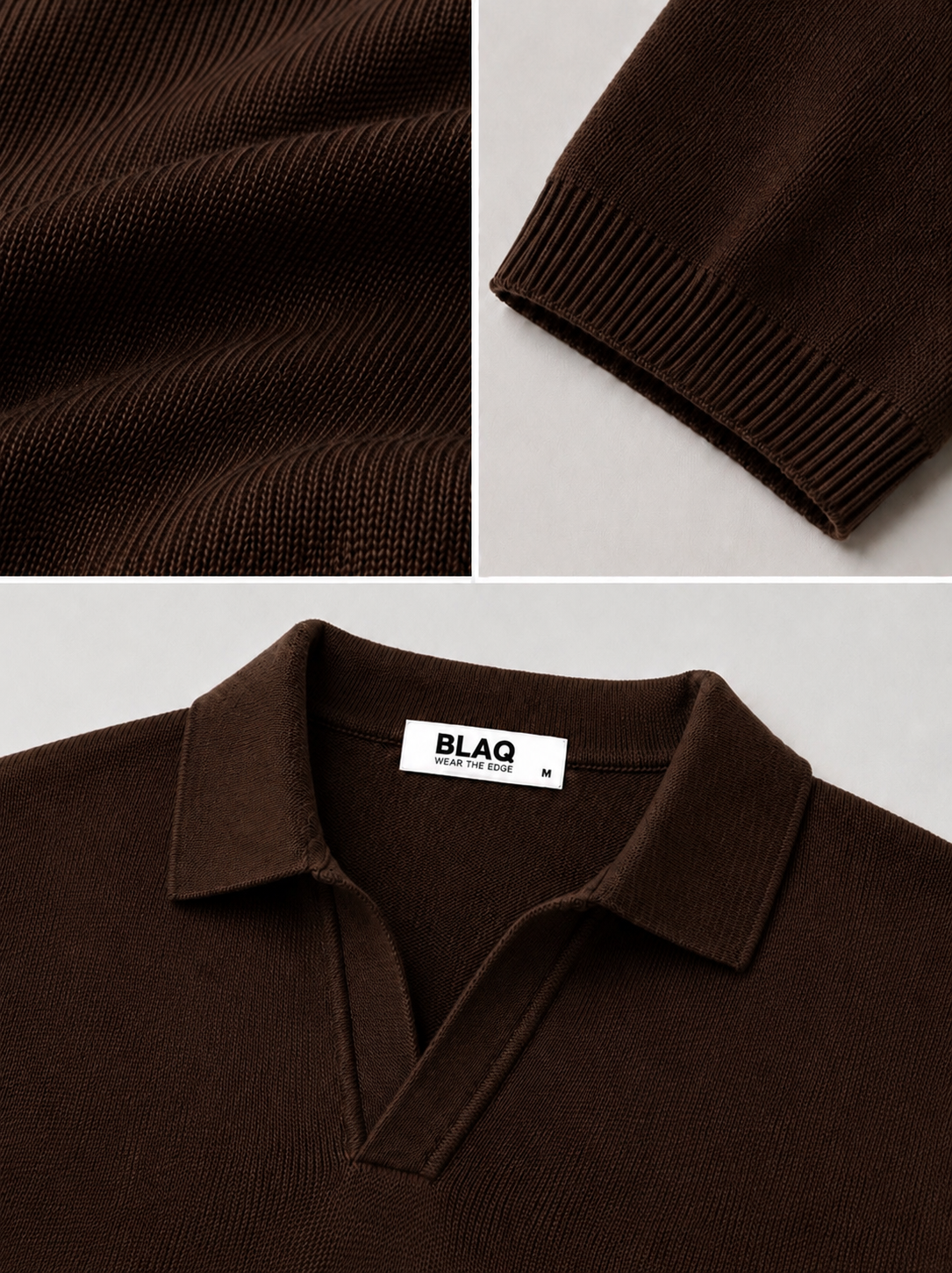 Knitwear Cotton Polo Tshirts — Unisex