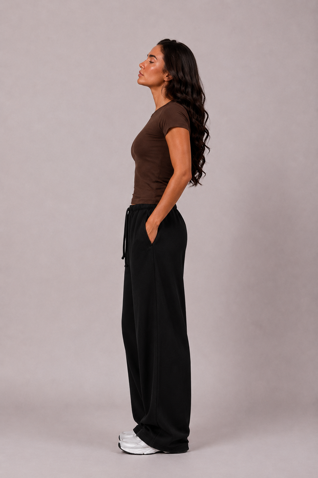 BLAQ Stretch Crew-Tee | Double Layered