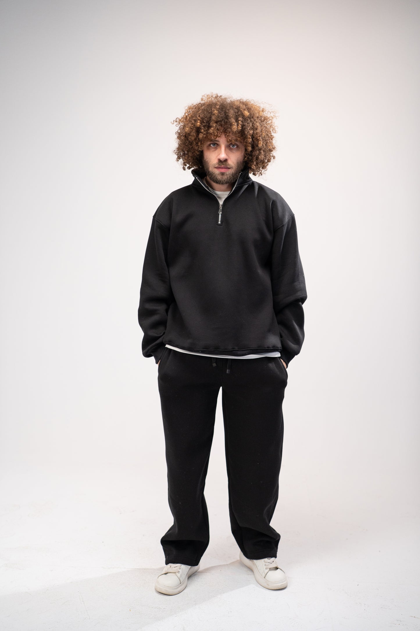 Oversized Zip-Up Hoodie