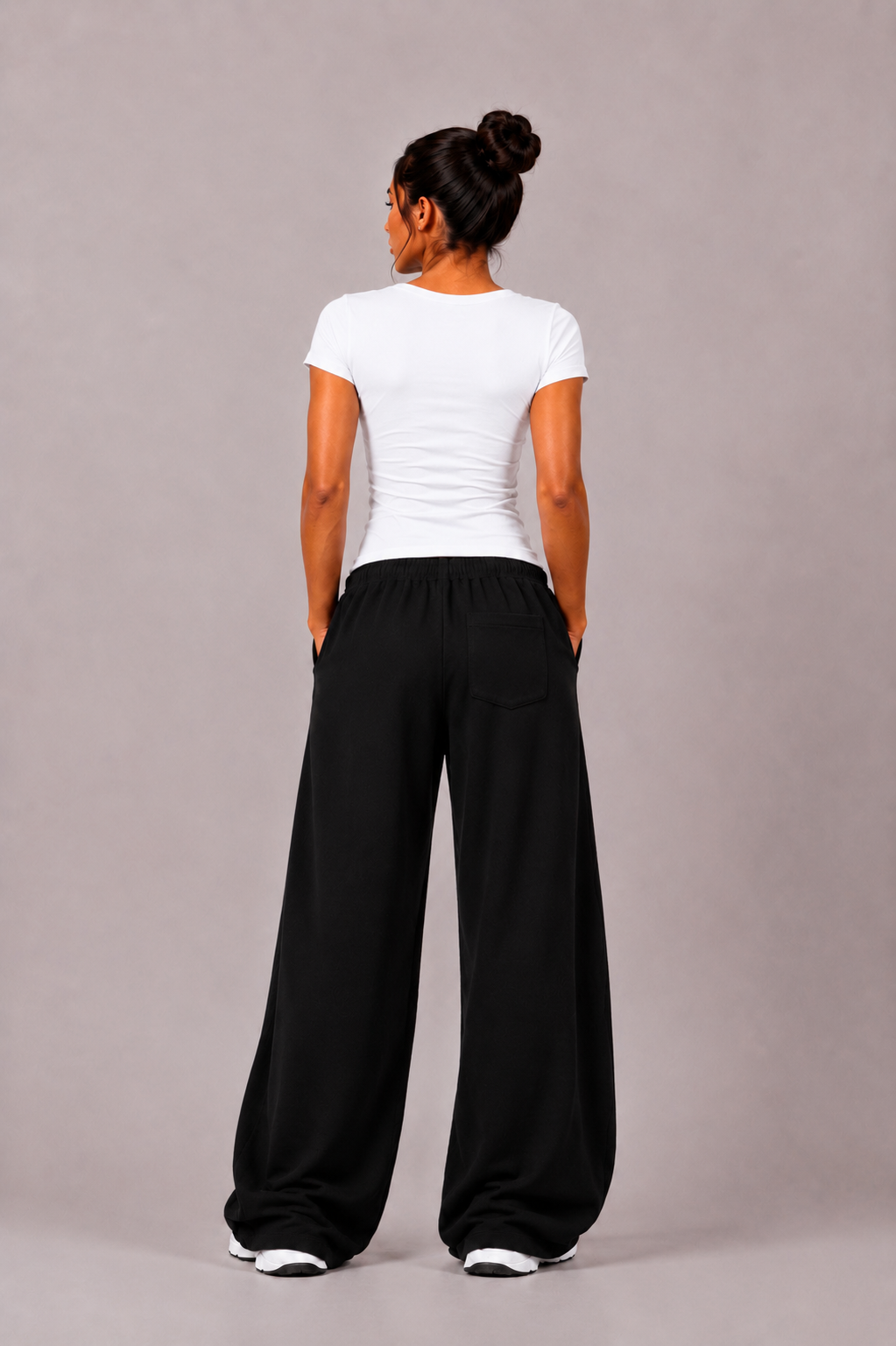 BLAQ Stretch Crew-Tee | Double Layered