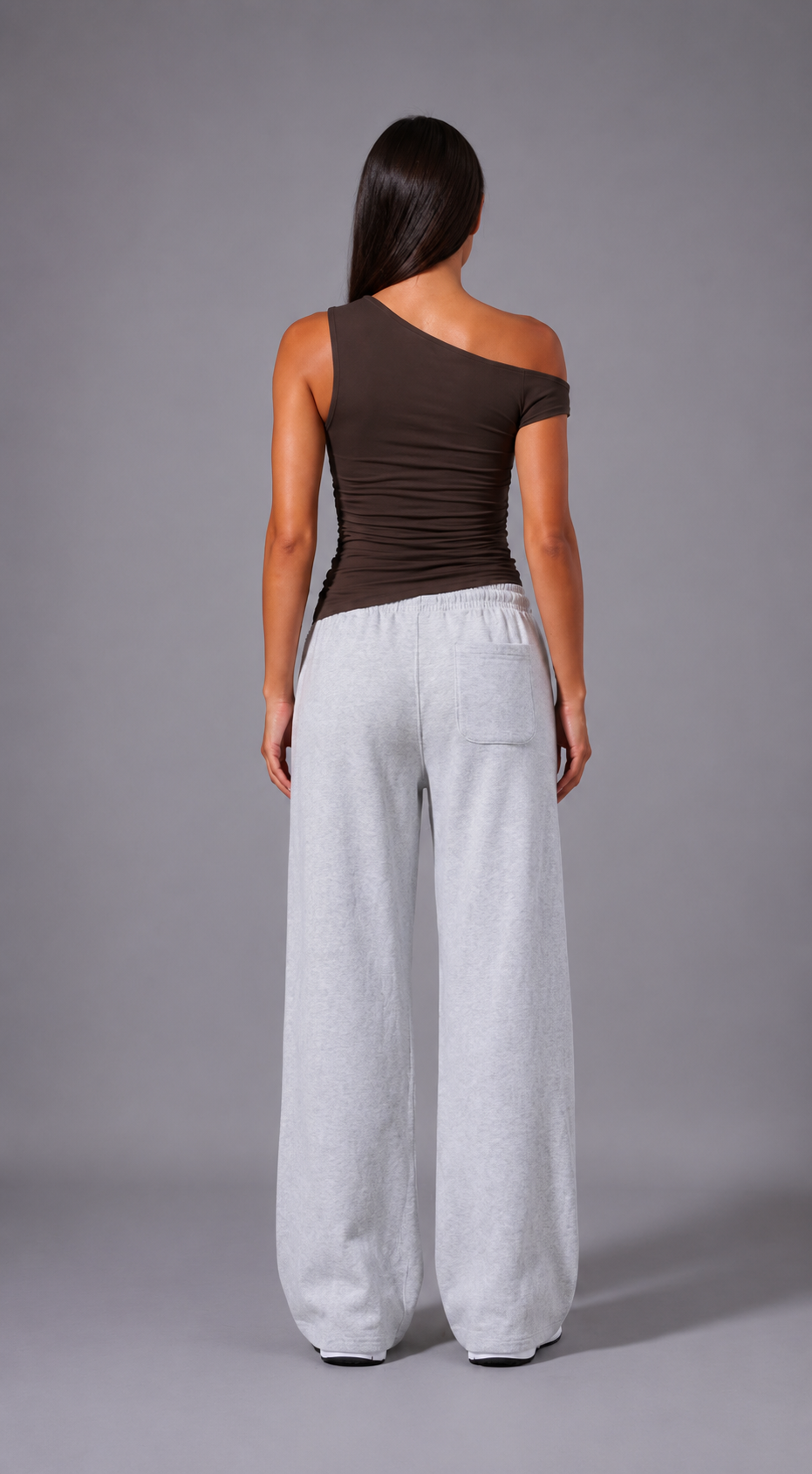 BLAQ Basic Off Shoulder Tee | Double Layered