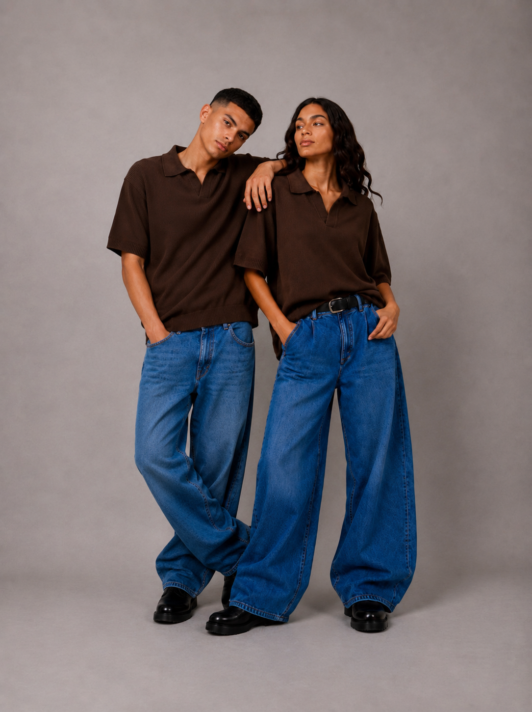 Knitwear Cotton Polo Tshirts — Unisex