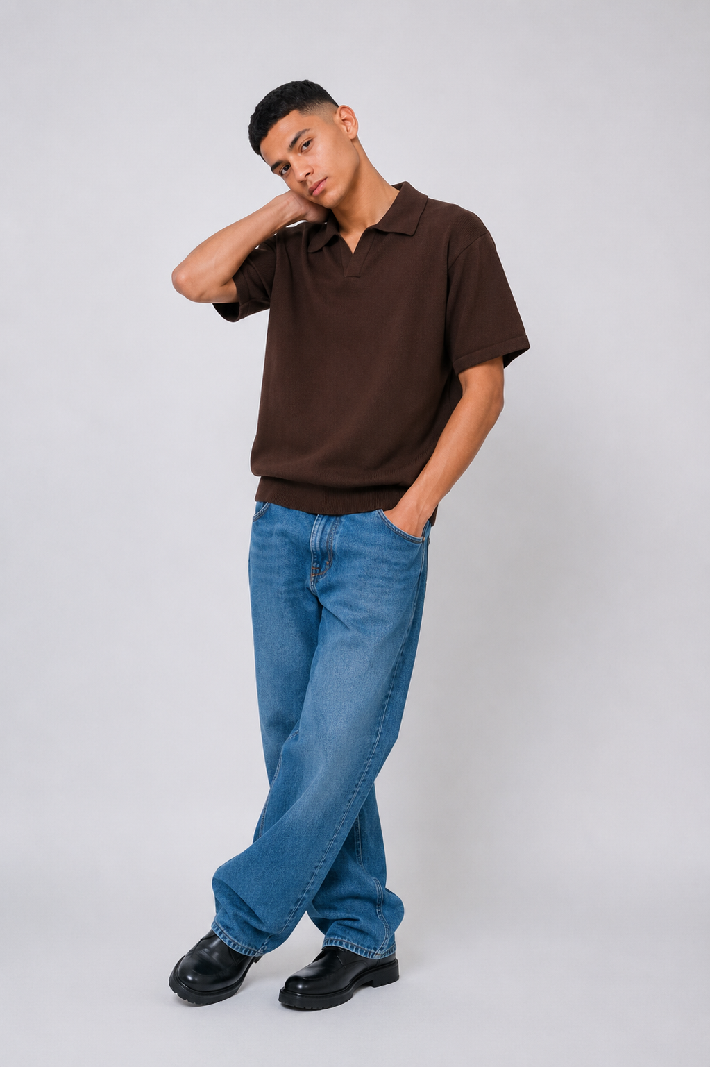 Knitwear Cotton Polo Tshirts — Unisex