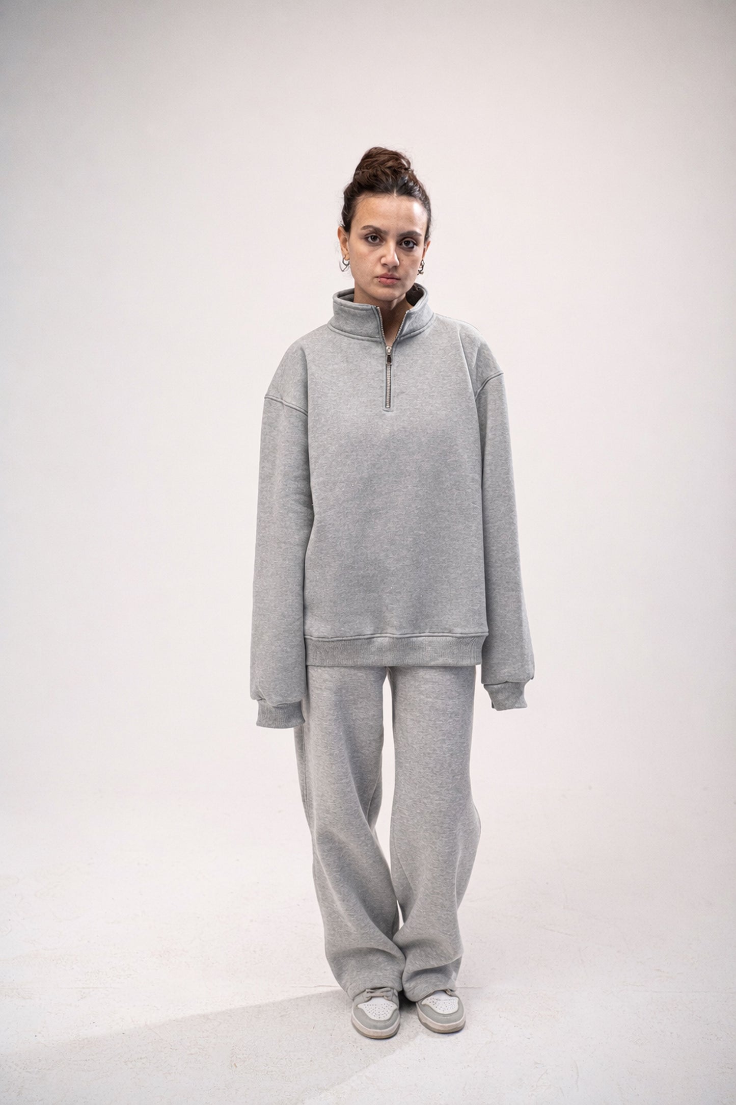 Oversized Zip-Up Hoodie